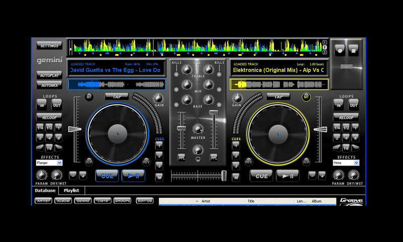 Free online virtual dj mixer