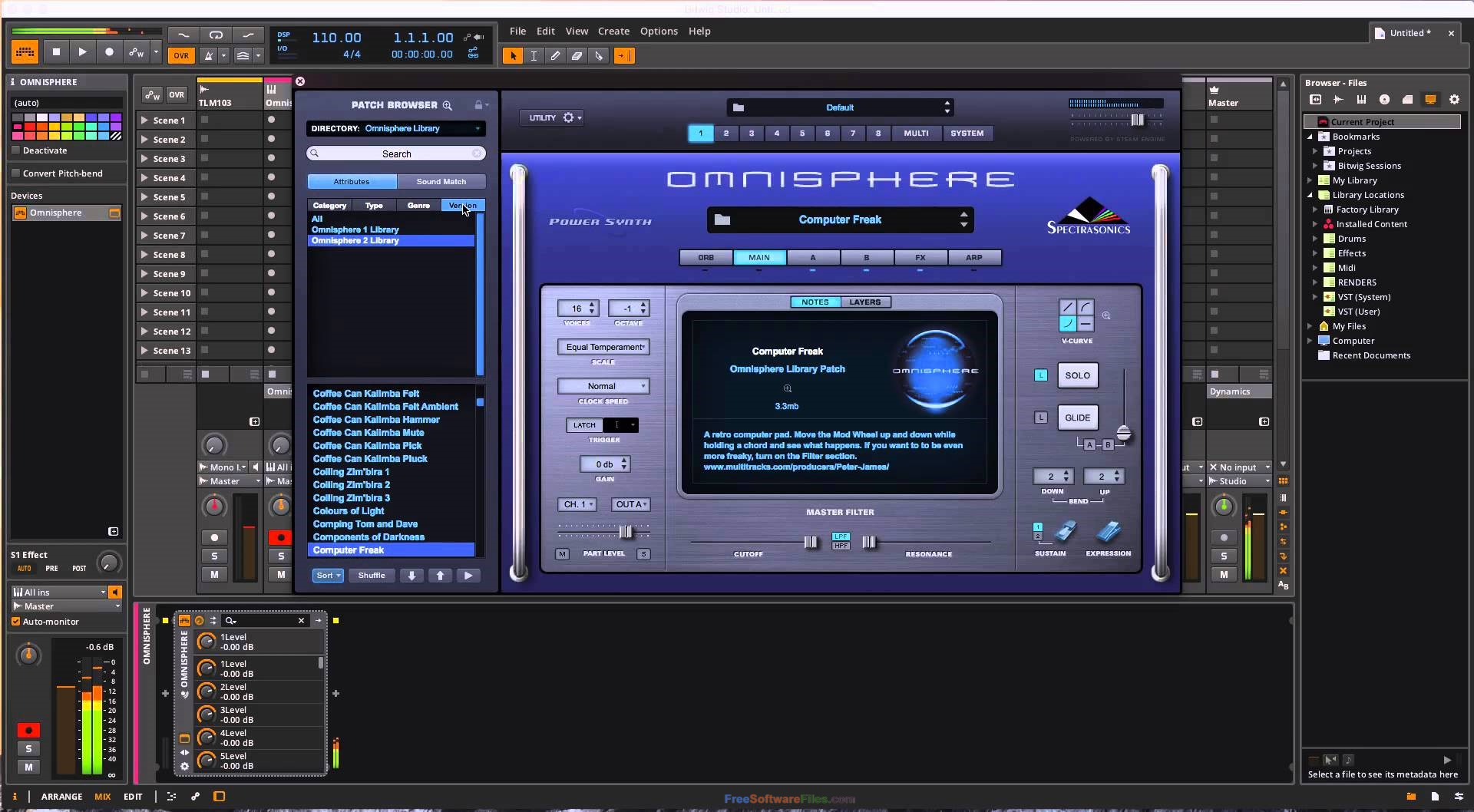 Omnisphere software update